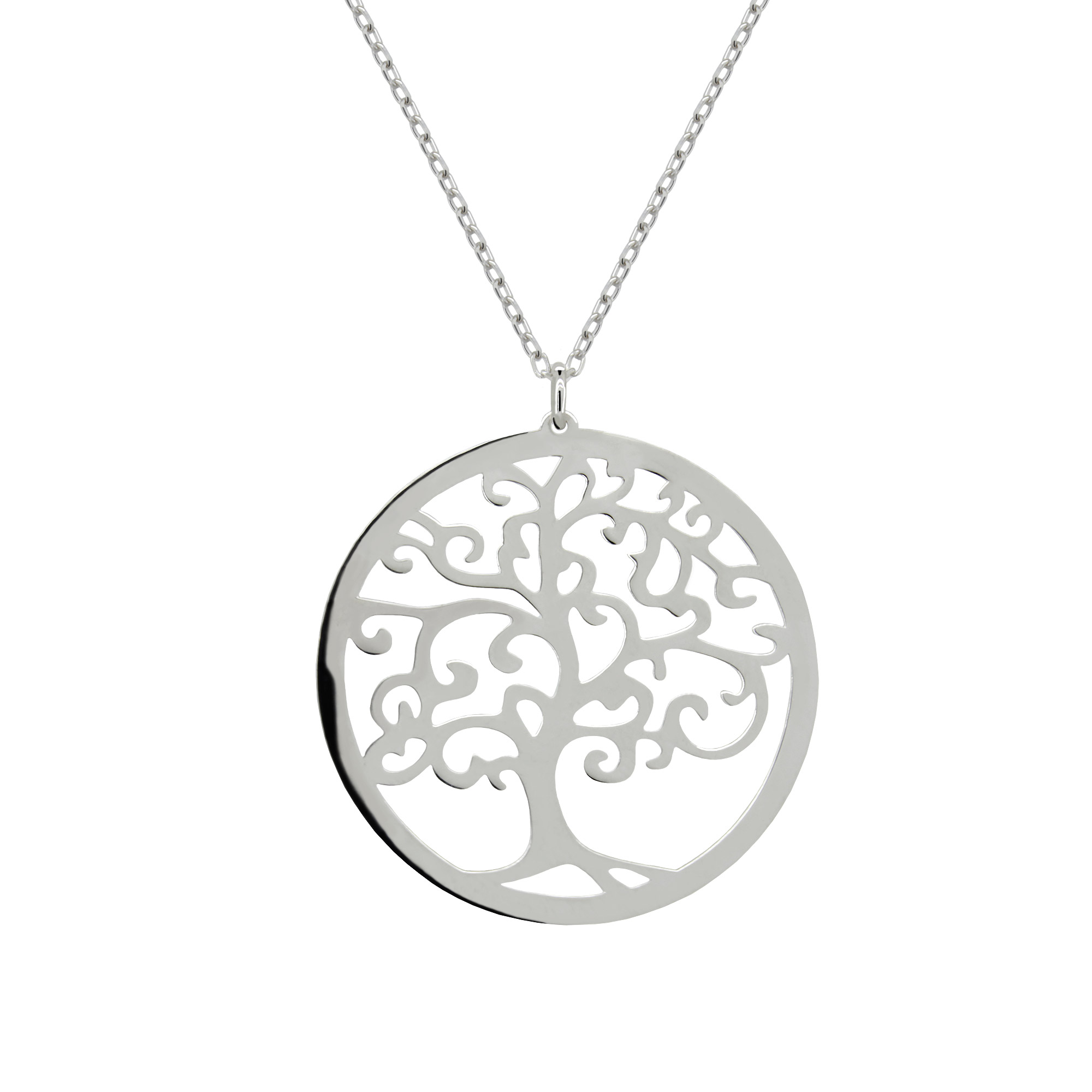 STM4 Stříbrný náhrdelník strom života